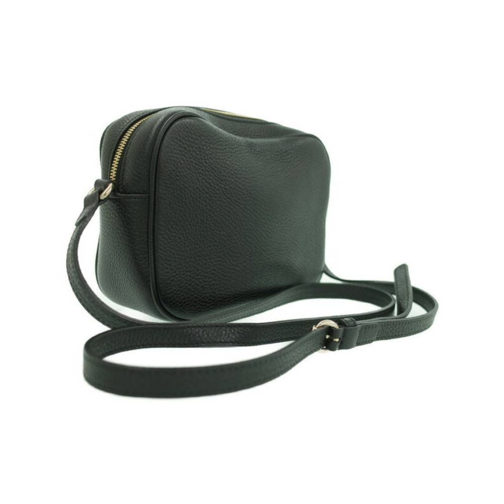 Gucci Bag Leather Soho Pebbled Disco Crossbody